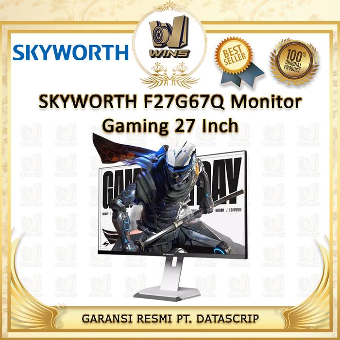 Gambar SKYWORTH F27G67Q Pro Monitor Gaming 27 Inci 300Hz 2K QHD IPS Panel HDR400 Garansi 3 Tahun Original Baru - Stand Bawaan, Bubble Wrap dari WINS OFFICIAL STORE Kota Administrasi Jakarta Utara 5 Tokopedia
