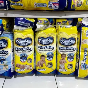Mamypoko NB,S,M,L,XL,XXL,XXL popok celana yang lembut