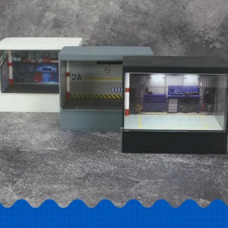 Display Hotwheels Akrilik Premium + Lampu 4