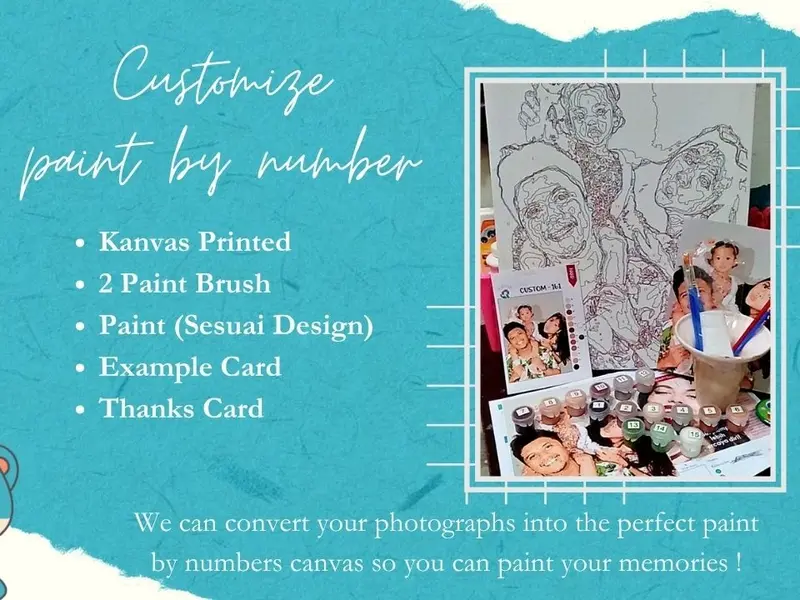 Paint by numbers Ara Paint art | Paint by numbers kit 1