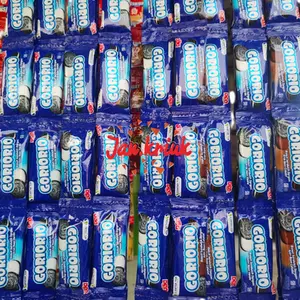Goriorio Siantar Top krim vanila dan krim cokelat isi 20 pcs