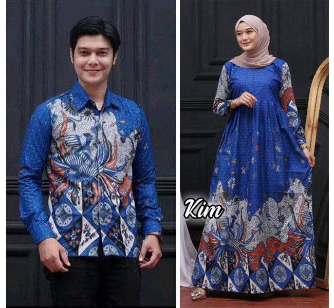 Sepasang Baju Batik Couple Suami Istri Terbaru 0