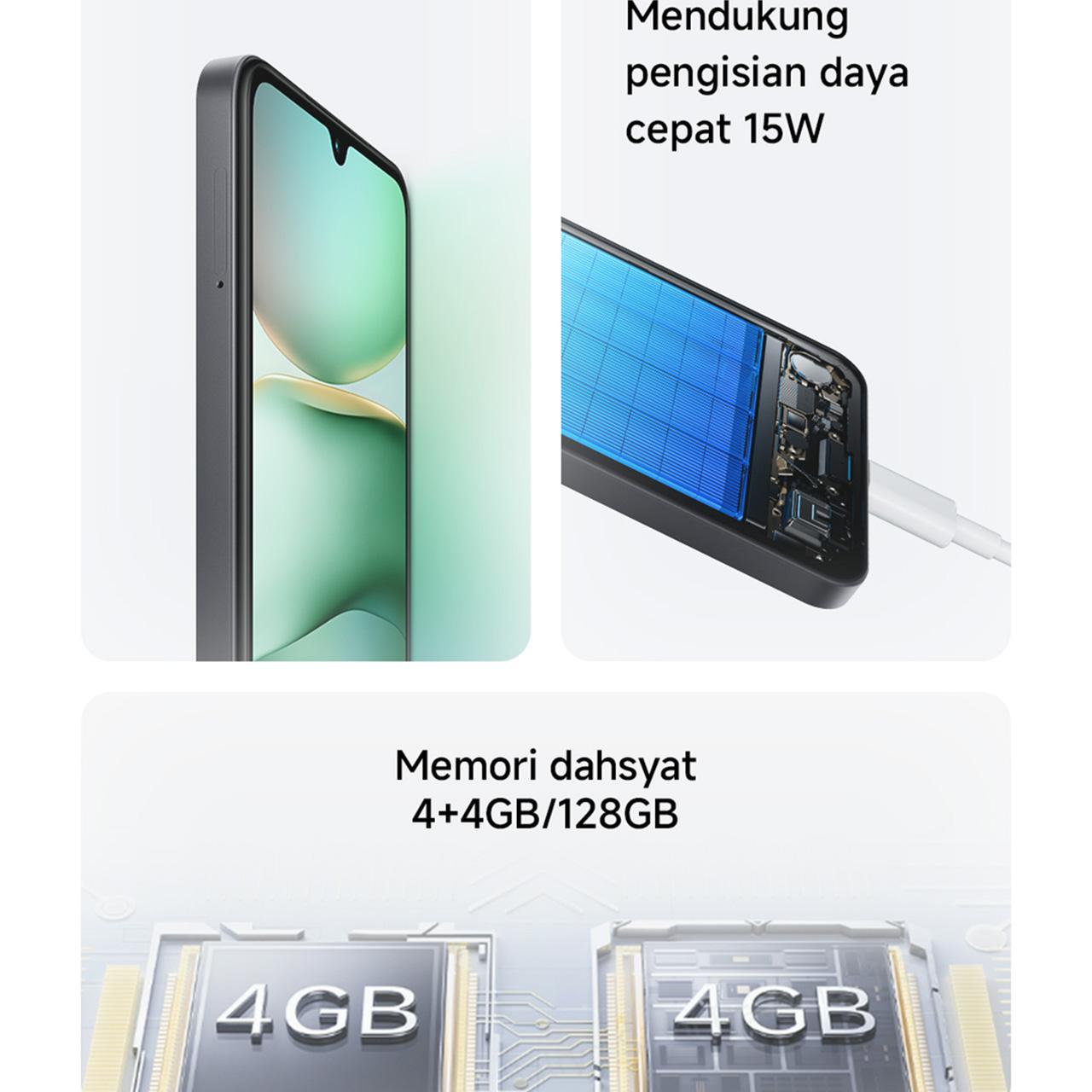 Xiaomi Redmi A5 (4+4GB*/128GB) Kamera hebat 32MP | Desain memikat 6.88"display | Baterai kuat 5200mAh | Octa-Core prosesor anti lemot [Official Store]