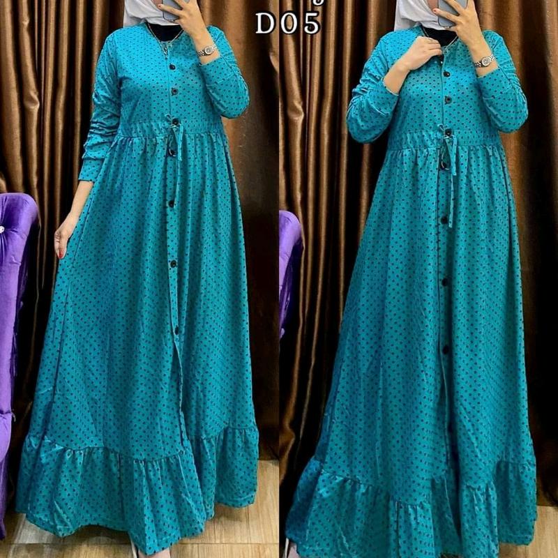 GAMIS VOXY SERUT POLKA Dress Wanita Polkadot 3