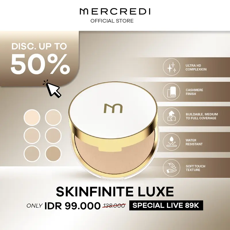 MERCREDI - SKINFINITE LUXE Flawless Finish Powder (Compact Powder) 0