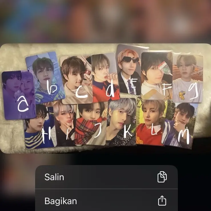 photocard official nct dream