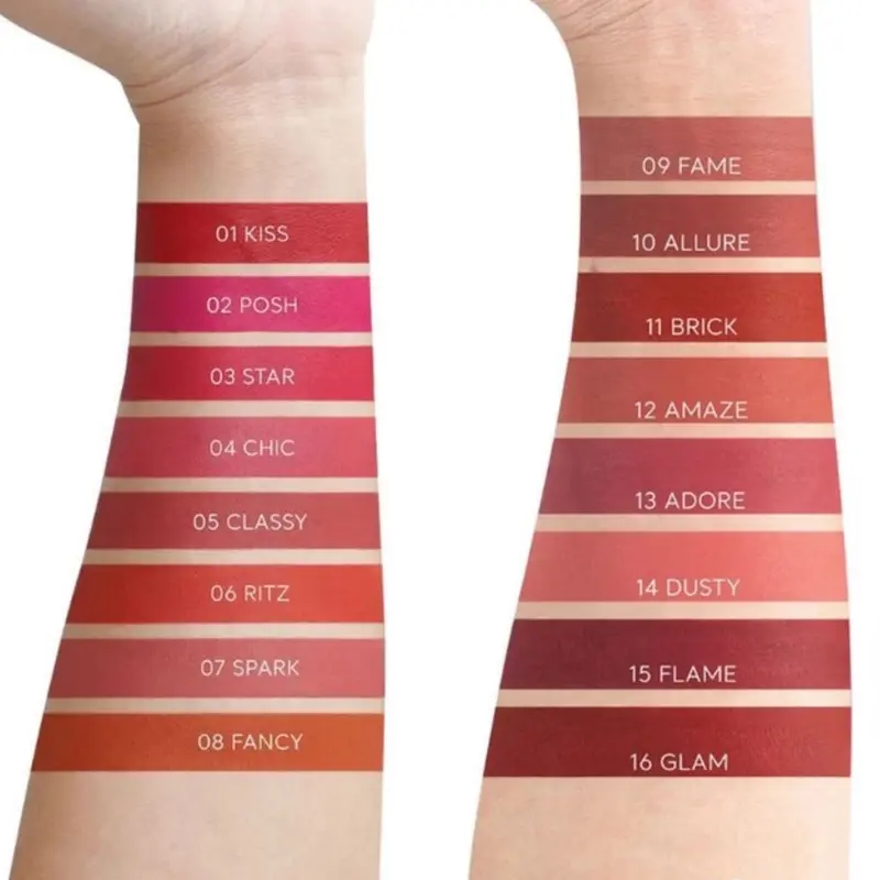 HANASUI Mettedorable Lip Cream Lipcream Bibir Kering Lasting Lipstick 3