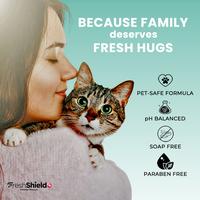 Gambar FreshShield+ Sampoo Kucing Green Tea Aura Natural Detoxifier 100ml dari Fresh Shield Indonesia Kota Administrasi Jakarta Barat 3 Tokopedia