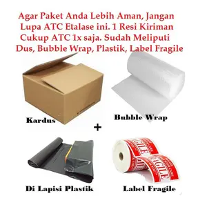 PACKING BUBBLE & POLYMAILER / KARDUS TAHAN BANTING & ANTI AIR