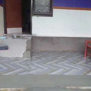 Vinyl Lantai Motif Marmer Kayu Tebal 0.35mm，Cocok untuk Kamar Tidur dan Ruang Tamu, Mudah Dipasang, Tahan Air, Anti Gores dan Tahan Lama, 1 Pcs = 1 Meter Persegi (1m x 1m)