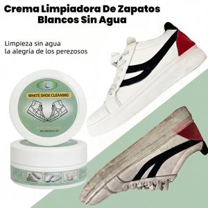 Limpiador mágico “Salvación para zapatillas blancas” – Limpia profundamente manchas y amarillamiento, devolviendo el blanco al instante. Sin agua, secado rápido y sin marcas. Compatible con zapatillas deportivas, lona, malla y zapatos de cuero