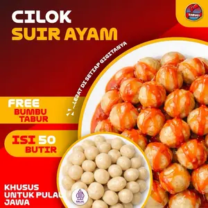 CILOK ISI AYAM isi 50pcs free bumbu