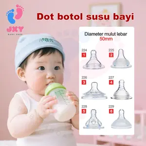 Ninio Dot Nipple Silikon Teat Deluxe Size S M L  Dodo Huki L224/233