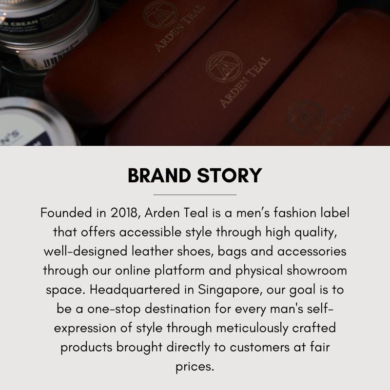 Product Introduction of ARDEN TEAL Arrecifes Chestnut Full Grain Leather Penny Loafer 13