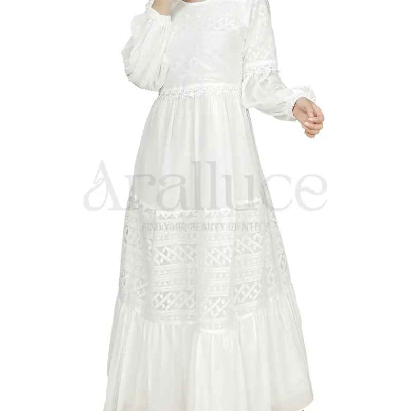 Size Chart UKURAN = LD (lingkar dada) - PB (panjang baju) M = 98-100CM - 138CM L = 102-104CM - 138CM XL = 110-112CM - 138CM XXL = 118-120CM - 138CM Toleransi ukuran 1-2cm / SIZE Gamis Muslim Ceruty Dalaman 2
