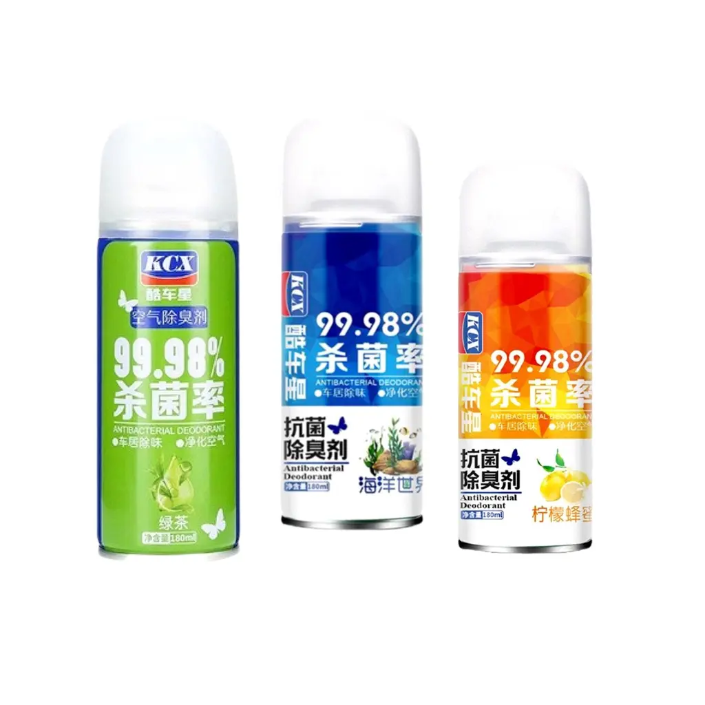 Cheapest 180ml Car Air freshener Interior Deodorant Antibacterial Spray