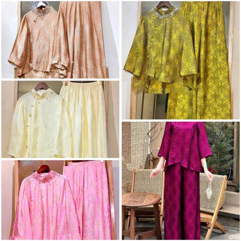  Ngọc Châu-Pháp Phục Việt Ngọc Minh Châu Bộ quần áo pháp phục đi chùa Nữ 