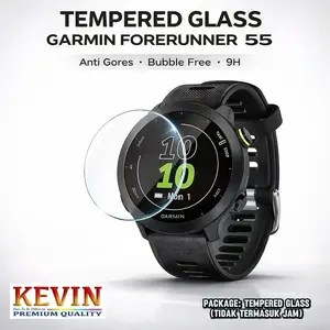 Kompatibel Tempered Glass Untuk Garmin Forerunner 55 - Anti Gores Kaca Pelindung Layar