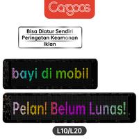 Gambar [DIY] Cargoos L10 L20 car LED screen Layar LED Mobil Fleksibel Lampu Peringatan Custom Teks Dukungan Aplikasi - L10 dari Cargoos Indonesia Kab. Bekasi 1 Tokopedia