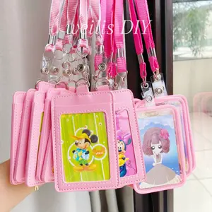TERMURAH! 80PCS CARD HOLDER MIX WARNA harga grosir kualitas premi ID card dengan lanyard model casual dan colorfull untuk berbagai kesempatan