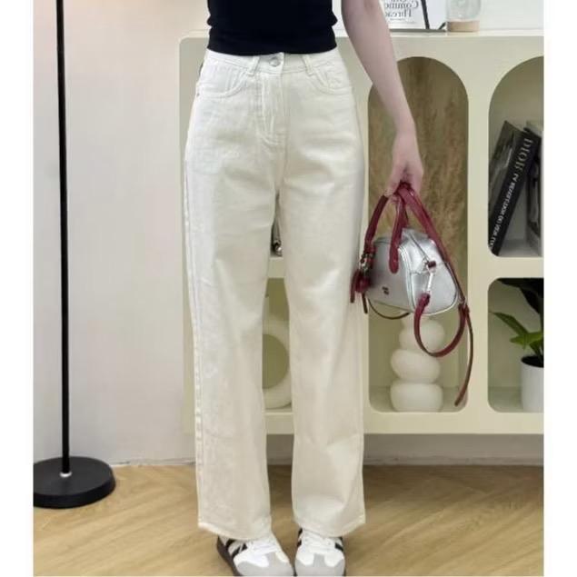 [ Xuông Nấm Lùn Dài 93cm ] Quần Jean Nữ Lưng Cao Dáng Xuông mặc Tôn dáng Đ1111 | BigBuy360 - bigbuy360.vn