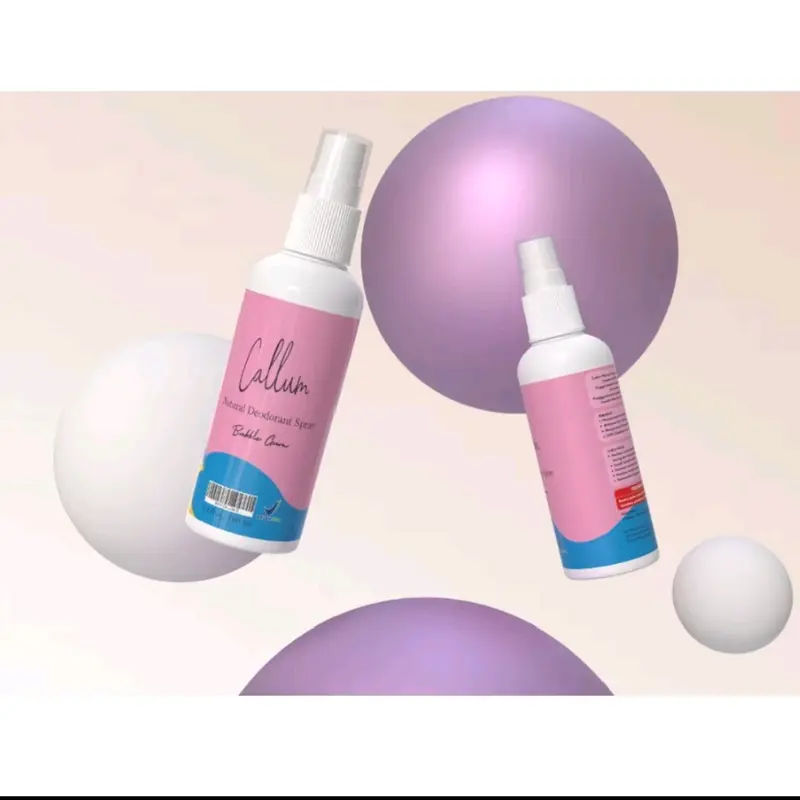 Callum Deodorant Spray Tawas Cair 100ml Menghilangkan Bau Badan dan Bau Ketiak Original 2