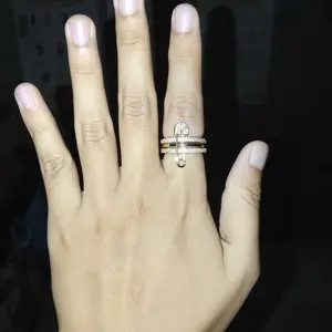 ITSOMI - Pinny Ring / Cincin Wanita / Cincin Silver / Cincin Unisex / Cincin Lapis Perak Silver / Cincin Adjustable