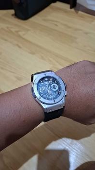 Product Review of PAD HENER LEXICON Jam Tangan Unisex Analog Original Water Resistant Tali Kulit Keren Luxury Chronograph Quartz Calendar Jam Tangan Cowok Sport COD + Kotak Eksklusif from b**r 1