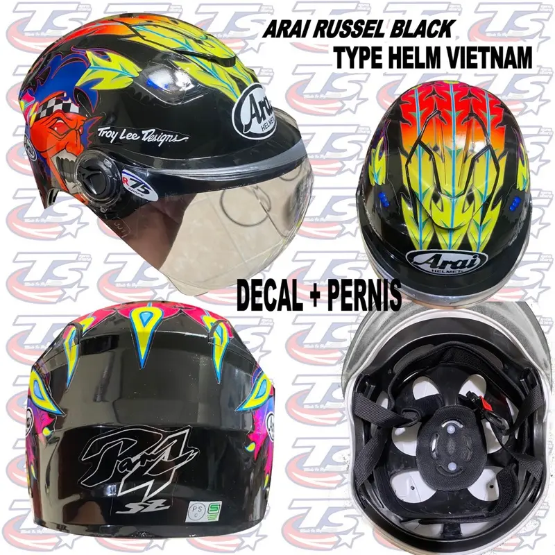Arai russel hitam