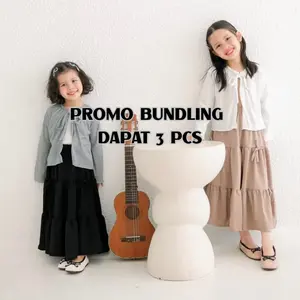 (PROMO) Paket Bundling Dapet 3pcs Rok Canda Pita Anak Mayung Usia 3-10 Tahun