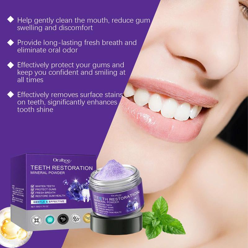 Bột Tẩy Trắng Răng Cấp Tốc Giúp Răng Bạn Trắng Sáng Tự Nhiên Nhanh Chóng Hiệu Quả Bảo Vệ Sức Khỏe Răng Miệng 8