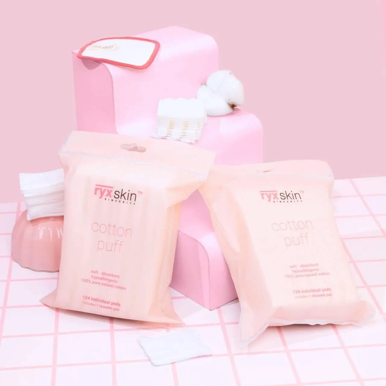 RYX  Cotton Puffs Cotton Pads