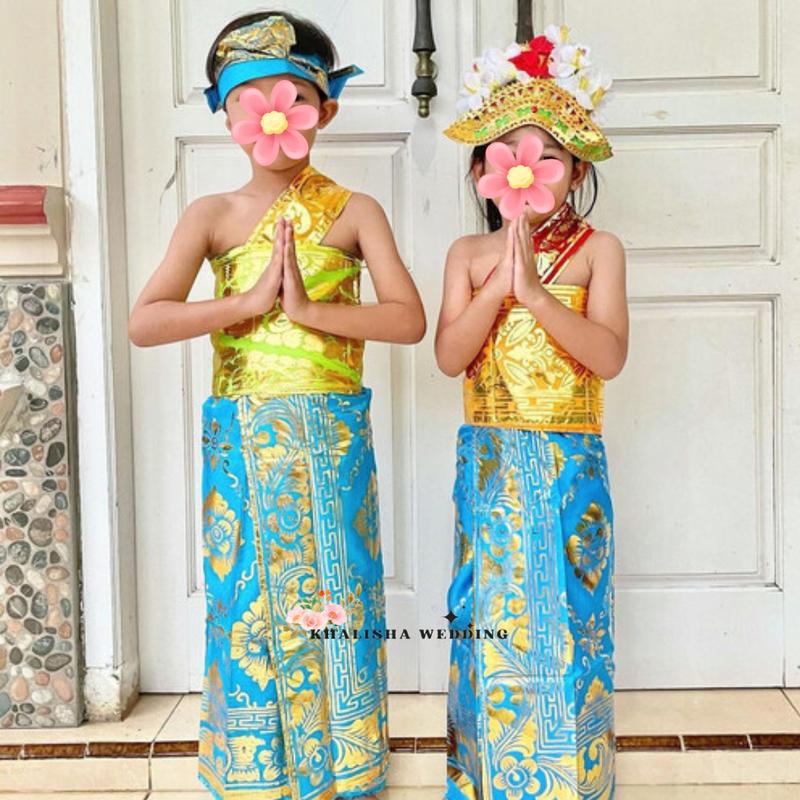 Pakaian Adat Bali Anak/ Baju Bali Anak cewe-cowo / Baju Busana Bali Anak 0