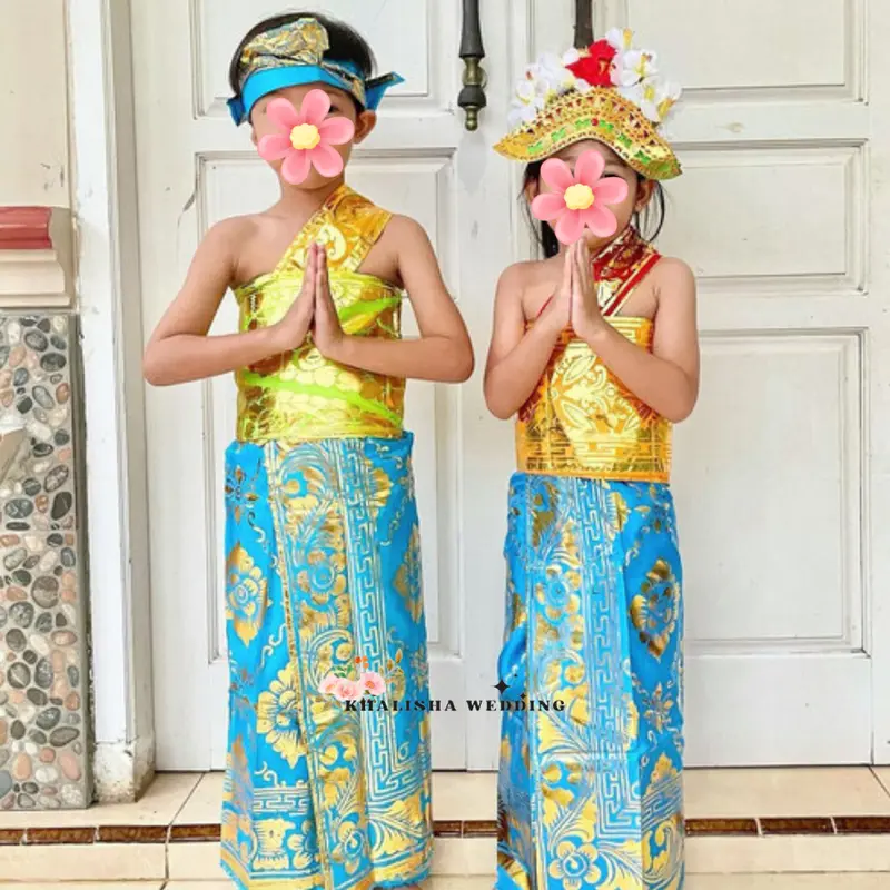 Pakaian Adat Bali Anak/ Baju Bali Anak cewe-cowo / Baju Busana Bali Anak 0