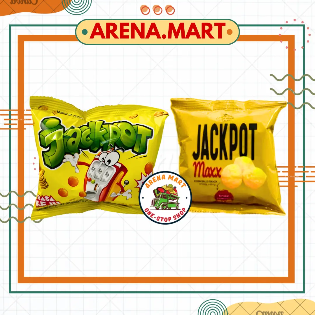 Snack viral Jackpot Maxx Chiki berhadiah uang ciki jajanan camilan anak anak