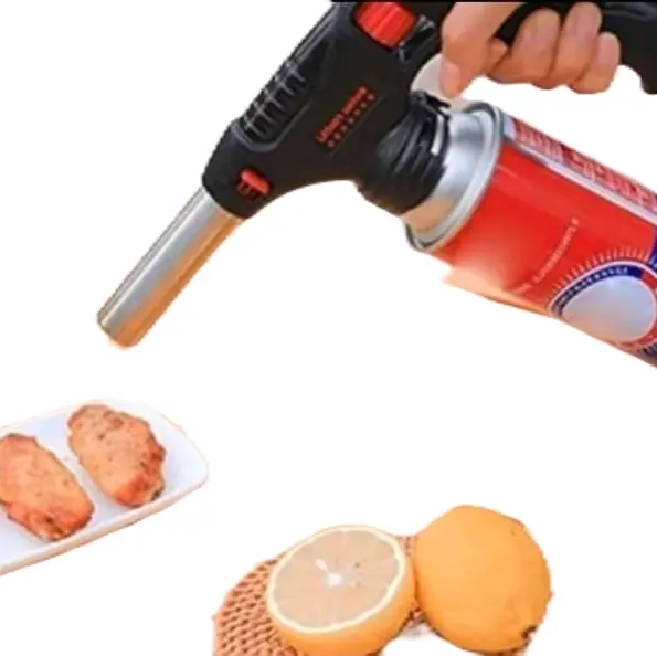 Gas Torch Portable Flame Gun Blow Torch BBQ Gas Torch 920 - Putih