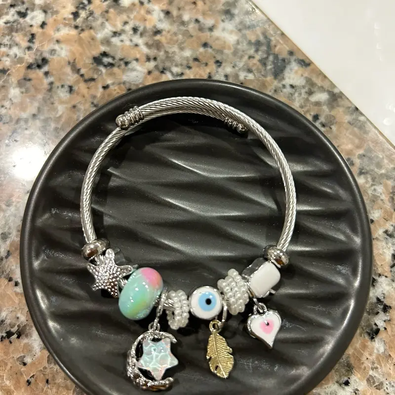 Gelang tangan cacave, anti karat anti pudar dan tidak menghitam 7