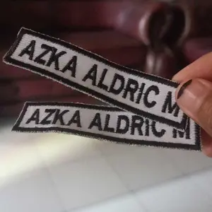 name tag buat seragam sekolah SD.SMP.SMA