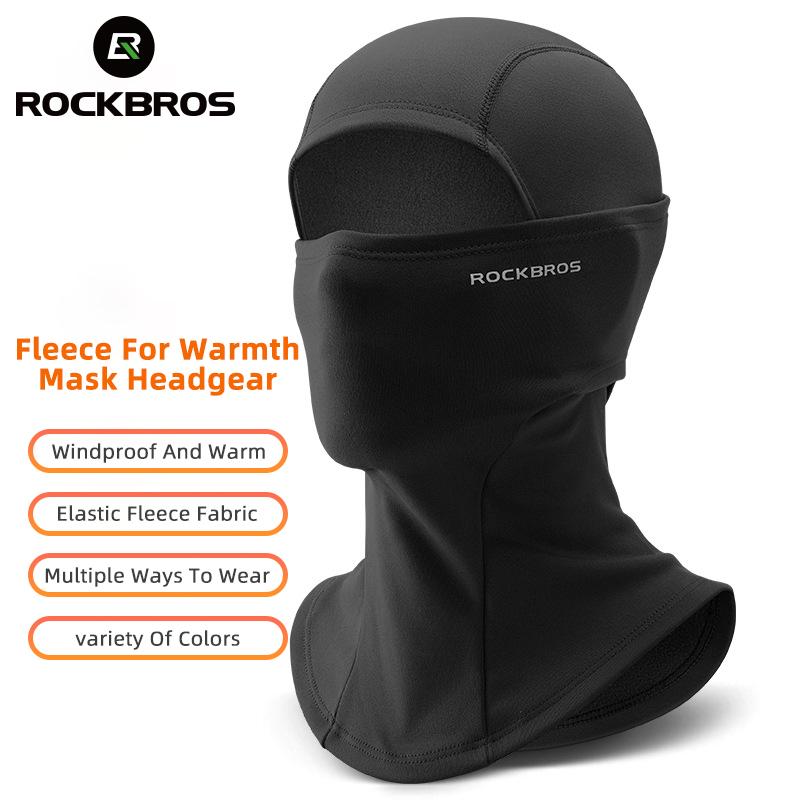 ROCKBROS Winter Ski Mask Fleece Warm Full Face Mask Breathable - TikTok ...