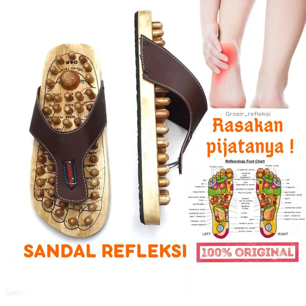 Sandal Kesehatan untuk Meningkatkan Kesehatan Tubuh dan Mengurangi Tanda-tanda Penuaan - Darah, Alat, Leher - Terapi