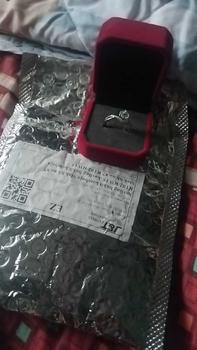 Product Review of OS2-R29 Cincin Wanita Permata Shiny Jewelry Garansi 1 Tahun Free Box COD Perhiasan Aksesoris Gift Anniversary Pacar Pasangan Cewek Cewe Kado Istri Ulang tahun Anti Karat Luntur High Quality Grade VVS1 5A Original Store R29 from S** D**i H**t 0