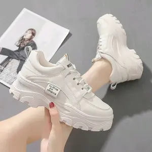 sepatukets sneker terbaru sepatu putih wanita sneker stay korea terbaru Casual Sneaker Shoes Olahraga Kasual Perempuan