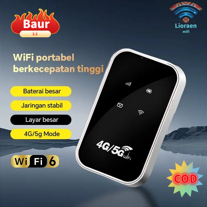 mifi/5G/4G WiFi Modem All Operator Nirkabel Mobile MiFi LTE 300Mbps Mobile Broadband Portable Router Portable Mobile WiFi Hotspot