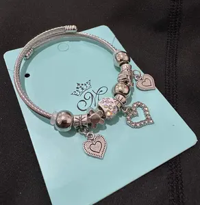 LUANA - GP01 - Gelang Pandor Dora Korea Douyin Cantik Banyak Motif Titanium Wanita Kekinian Elegan / Perhiasan Pesta Cantik / Cute Jewerly Perhiasan Douyin Anti Karat No Luntur / Aksesoris Cantik Untuk Hadiah