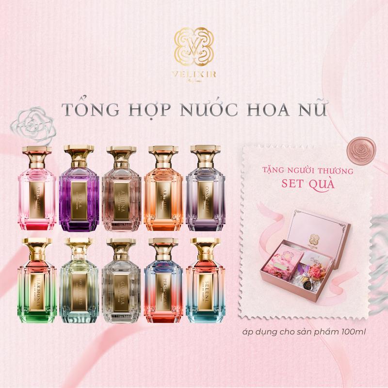 Tổng hợp Nước hoa Nữ Velixir Parfums