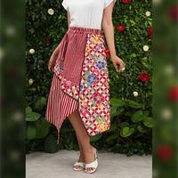 Gambar NONA RARA - Vini Encim Merah Putih P0533, Rok batik wanita modern - ALL SIZE dari Nona Rara Batik Kota Administrasi Jakarta Timur 2 Tokopedia