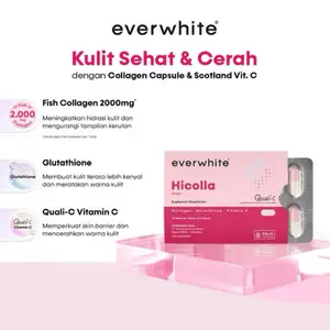 ￼Everwhite Hicolla Kapsul Minuman Kolagen Pencerah Kulit - Collagen Drink