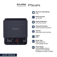 Gambar Indeljens Coffee Scale Alte Timbangan Kopi Digital Espresso Flow Rate & Ratio Calculator 2Kg / 0.1g dari Bubuqu Powder Kota Administrasi Jakarta Barat 3 Tokopedia
