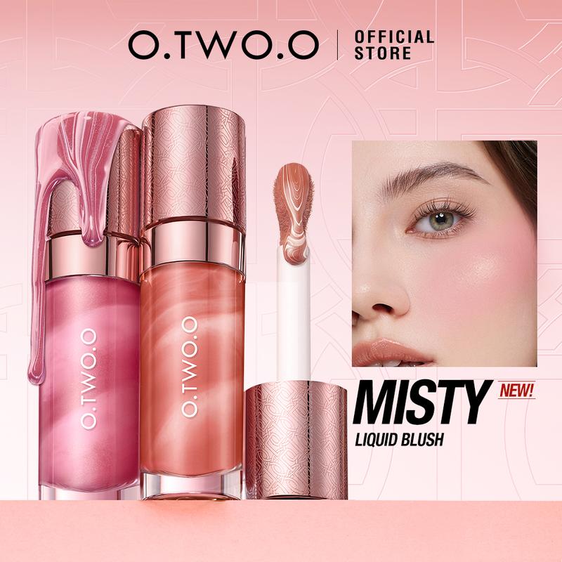 【 LIVE  O.TWO.O Phấn má hồng dạng lỏng màu nước Haute Dreamy tinh tế lâu trôi trông tự nhiên màu sương mềm