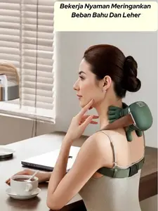 Alat Pijat bahu dan leher yang nyaman saat digunakan
